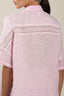 Short Sleeve Woman Shirt Rose Quartz
