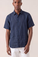 Contemporary Fit Linen Shirt