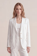 Linen Tailored Blazer