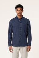 Cotton Flannel Tailored Shirt