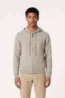 Comfort Cashmere Zip Hooded Jacket