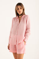 Regular Fit Shirt with V-Neck