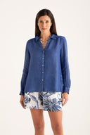 Regular Fit Shirt with V-Neck