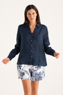 Regular Fit Shirt with V-Neck