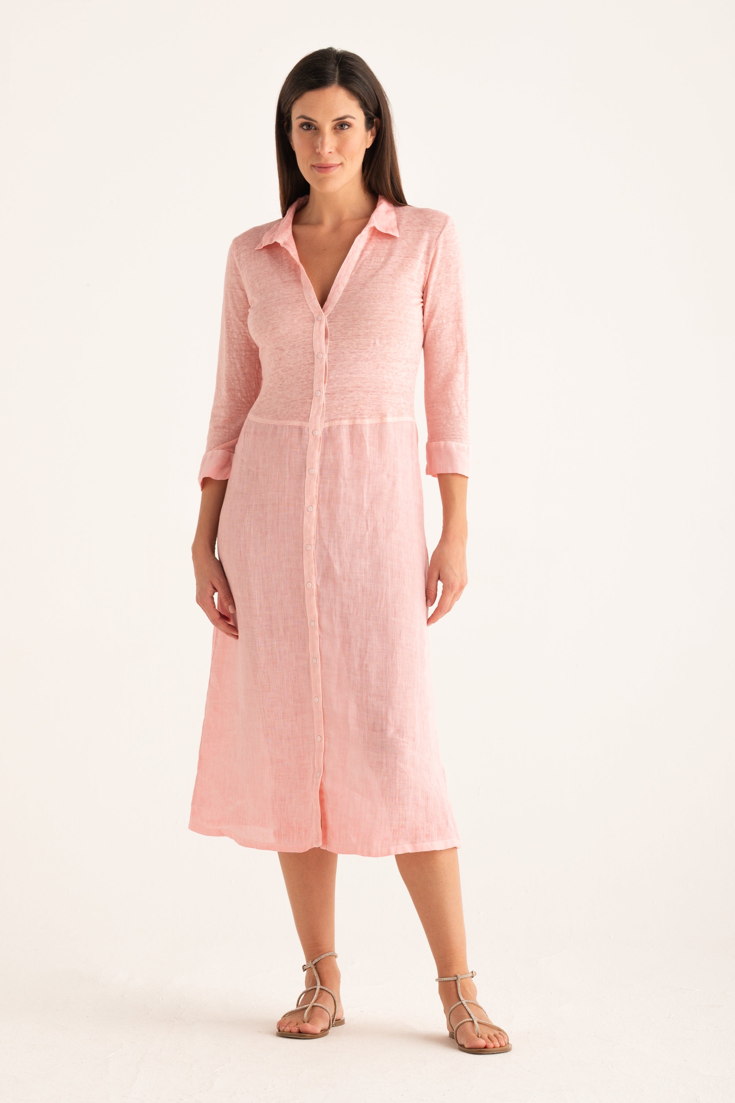 midi shirt dress women Shirt Dress Midi BALLERINA / XS/XS