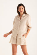 Oversized Shirt with Wide Sleeves