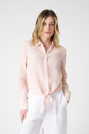 Shirt with Tie Detail