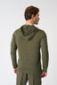 Hooded T-Shirt with Buttons