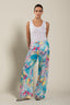 Woman Butterfly Print Pant