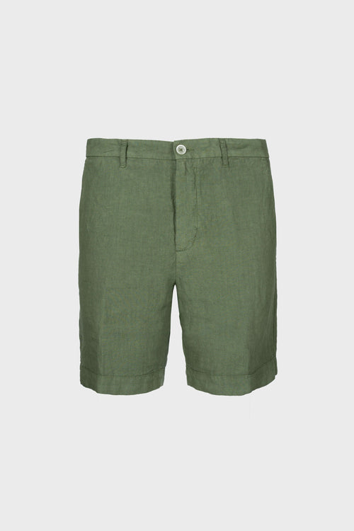 Classic Linen Shorts Army