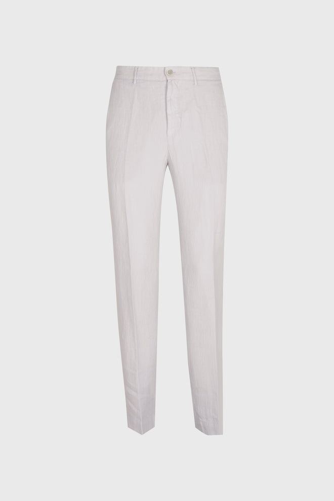 Linen pant soft grey