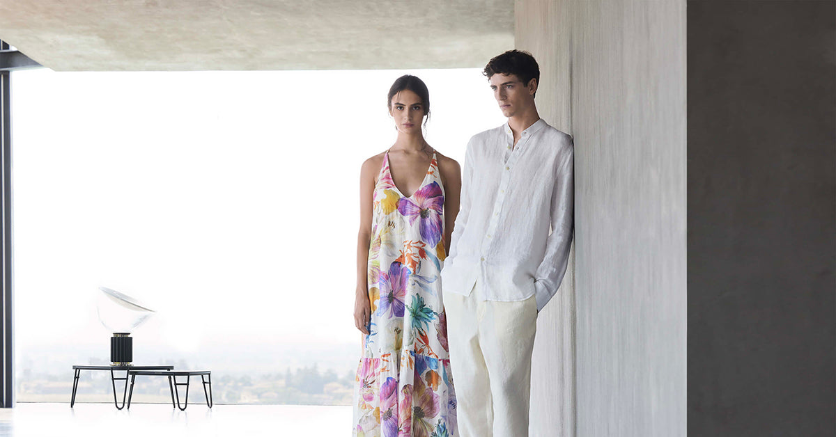 Linen Dresses for Women Spring Summer Collection 120percento Lino USA