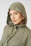 Jacket with Hood and Drawstring Waist