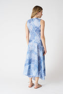 Asymmetrical Patchwork Effect Dress - 3