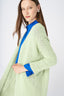 Luxury Long Cashmere Blend Cardigan – Denim Blue