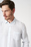 Italian Collar Regular Fit Shirt with Pocket