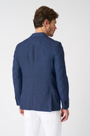 Slim Fit Single Breasted Blazer - 4