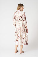 The Japanese Flower Shirt Dress - 8