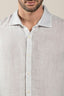 Long Sleeve Men T- Shirt Silver Soft Fade
