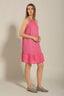Woman Dress With Embellishment Fuxia