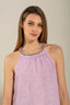 Woman Dress With Embellishment Lavender