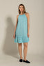 Woman Dress With Embellishment Turquoise