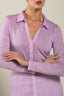 Long Sleeve Woman Dress Lavender