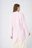 Tailored Pink Linen Blazer