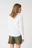 Shirt with Tie Detail