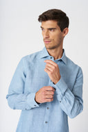 Slim Fit Linen Shirt