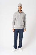 Half Zip Knit Sweater