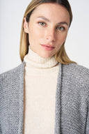 Long Knit Cardigan with Sequins