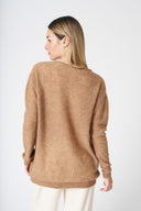 Knit V-Neck with Sequins