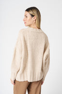 Knit V-Neck Sweater