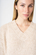 Knit V-Neck Sweater