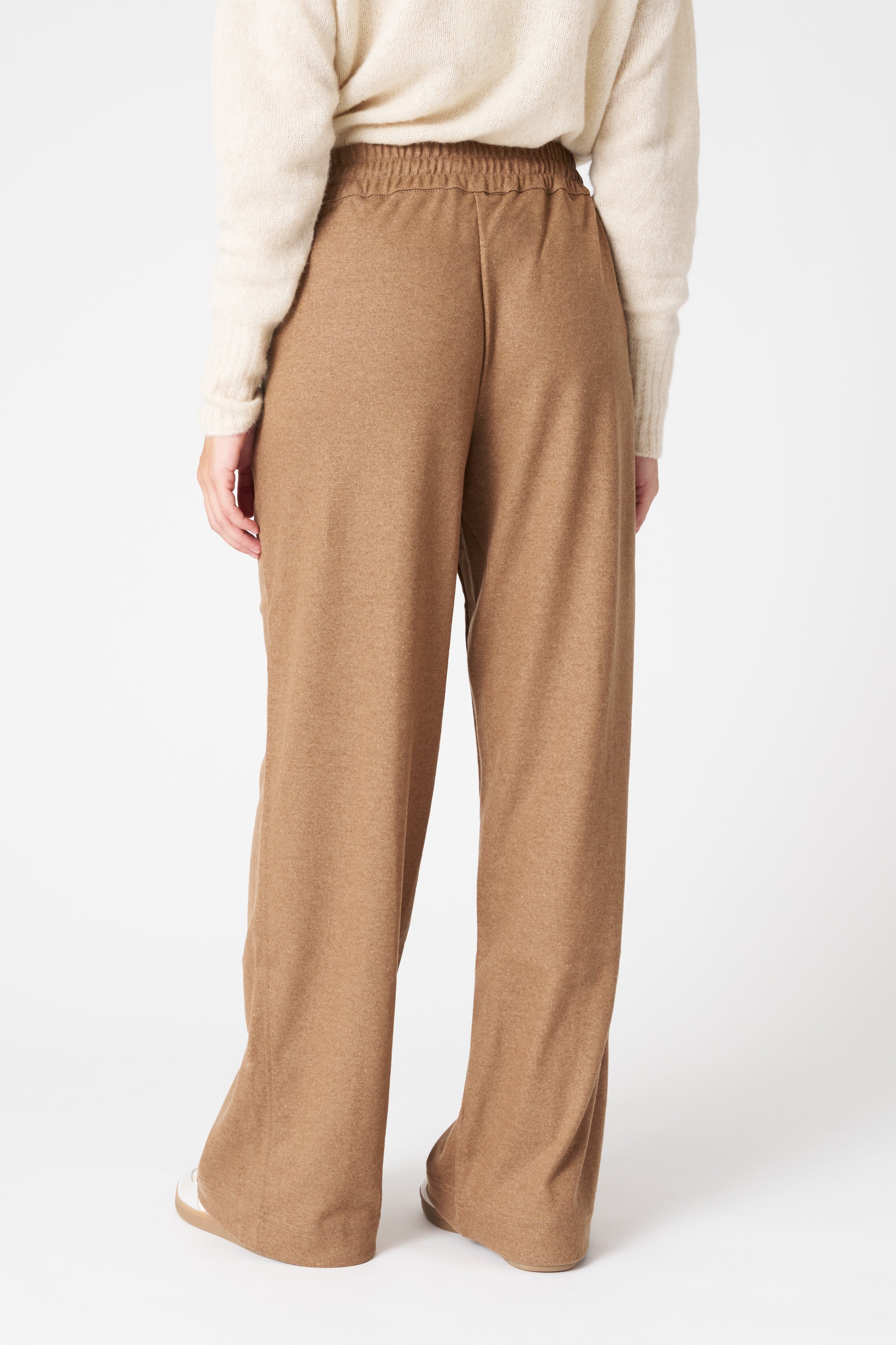 Knit Pants with Drawstring – 120percento Lino USA