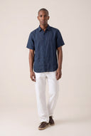 Contemporary Fit Linen Shirt - 9