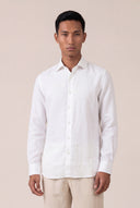 Classic Linen Long-Sleeve Shirt