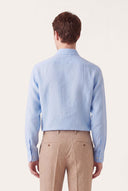Classic Linen Long-Sleeve Shirt - 7