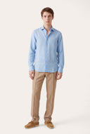 Classic Linen Long-Sleeve Shirt - 6