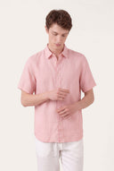 Contemporary Fit Linen Shirt - 12