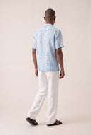 Botanical Print Short-Sleeve Shirt - 4