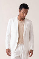 Linen Tailored Blazer - 1