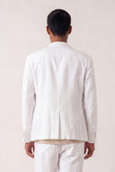 Linen Tailored Blazer - 3