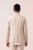 Linen Tailored Blazer - 3