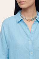 Relaxed Fit Shirt with Chest Pocket - 18