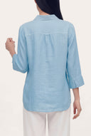 Relaxed Fit V-Neck Shirt - 17