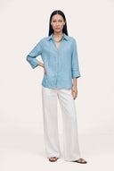 Relaxed Fit V-Neck Shirt - 18