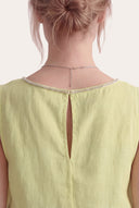 Embellished Linen Wide-Leg Jumpsuit - 3