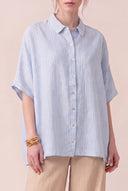 Oversized Linen Shirt - 1